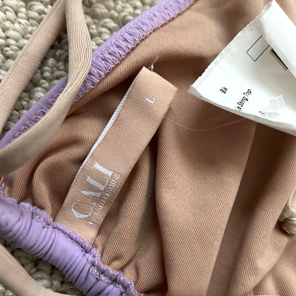 CALi Dreaming Lija String Bikini Top - Picture 6 of 9